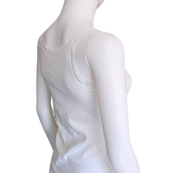 lace fitted coquette cami top - Picture 3 of 3